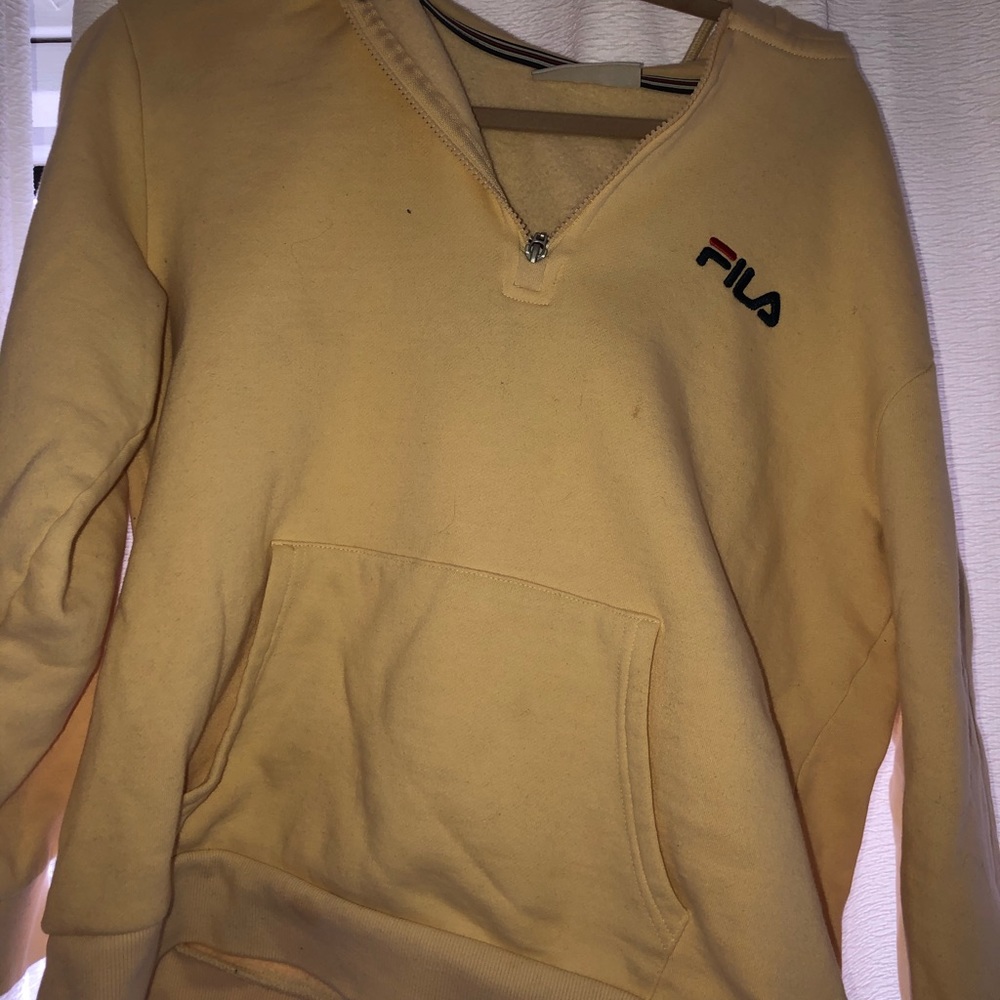 Fila Quarter Zip Hoodie